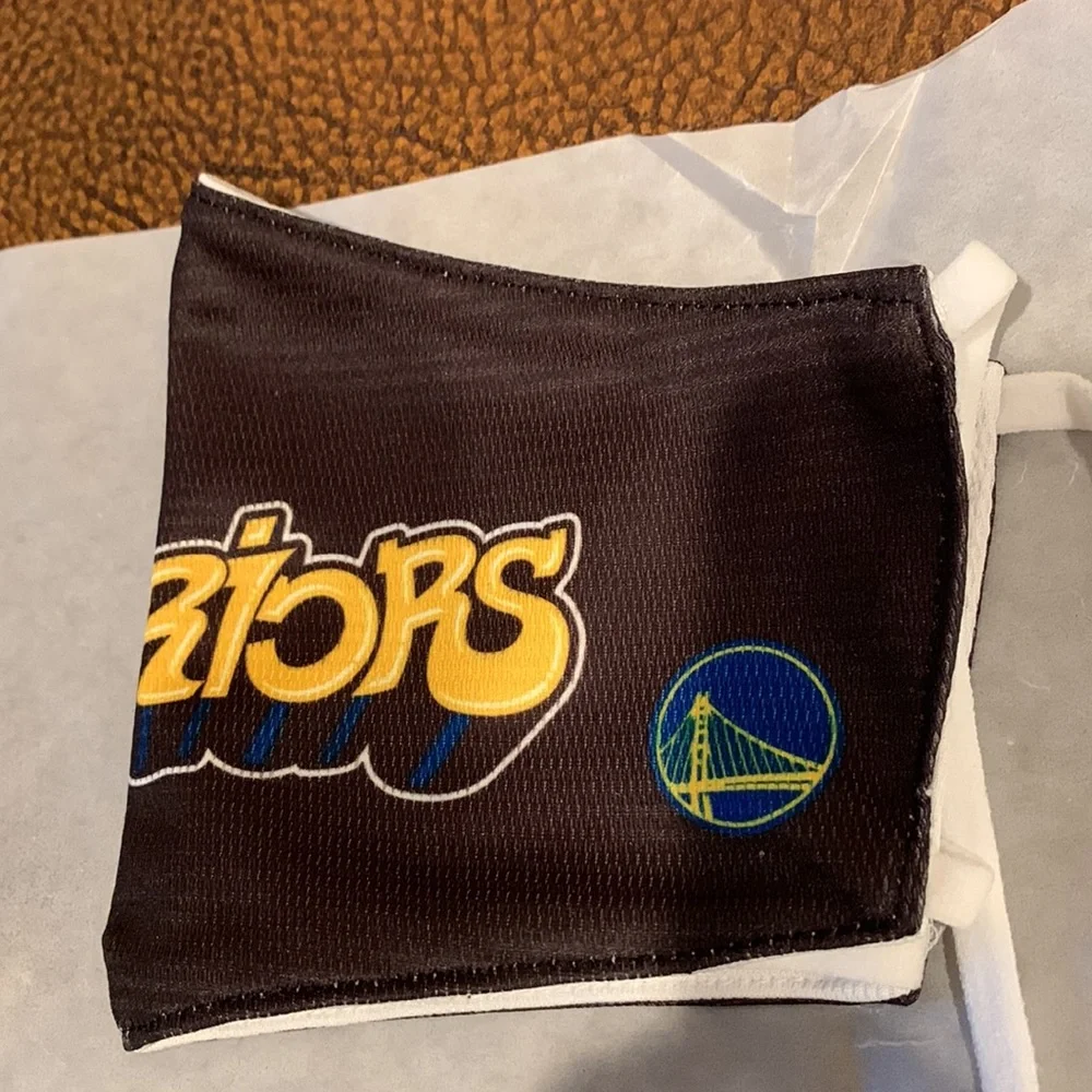 NBA Golden State Warriors Face Mask beautifully crafted soft fit!